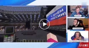 Shaman і Басков співають у Minecraft на день Росії
