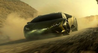 Lamborghini Huracan Sterrato: серійний суперкар для ґрунтових доріг натхненний ралі (19 фото + 2 відео)
