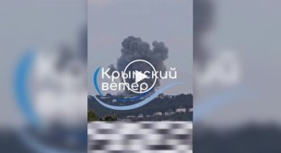 Russian ammunition depot destroyed in occupied Crimea