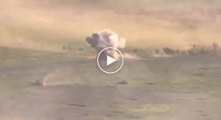 Peski area .. MTLB hits a mine, plus Javelin kills BMP-2