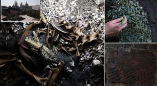 Mexicans found strange Aztec treasures (13 photos + 1 video)