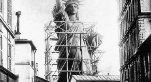 Только несколько людей в мире знают, кому на самом деле принадлежит лицо Статуи Свободы (7 фото)