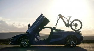 McLaren presented a very powerful electric bike (7 photos)