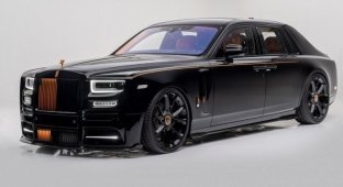 Rolls-Royce Phantom Mansory: A super-luxury sedan with controversial styling worth almost a million euros (14 photos)