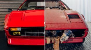 Ferrari 308 GTSi 1982 года — действительно особенная находка в сарае (14 фото)