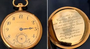 The Gold Watch of the Captain Who Saved the Passengers of the Titanic Sold for a Record Amount (10 photos)
