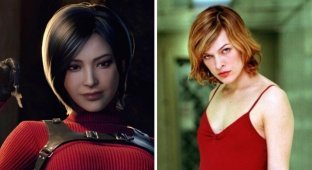 Comparison of famous characters who were in both films and video games (15 photos)
