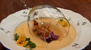 Unusual and strange serving of food in cafes and restaurants (17 photos)