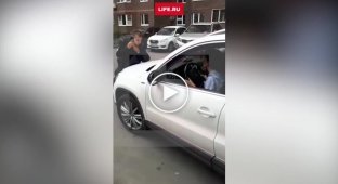 В Подмосковье женщина на авто пыталась сбить полицейского
