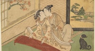 Удивительные интимные традиции старой Японии (8 фото)