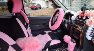 People who overdid the decoration of their cars (14 photos)