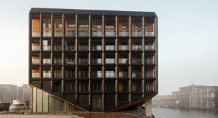 An unusual residential complex will be built in Amsterdam (8 photos)