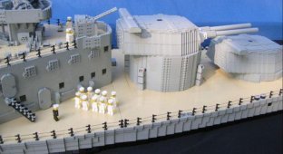 Крутой корабль из Лего (78 фотографий)