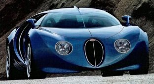 What the Bugatti Veyron could have become (10 photos)