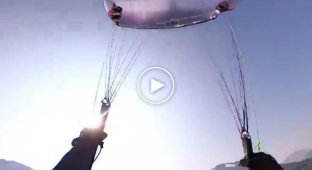 Спасительный запасной парашют