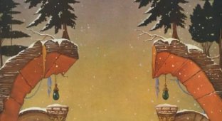 Новогодние обложки Vogue (9 фото)