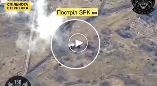 A Russian Strela air defense system was destroyed along with its crew in the Pokrovsk direction