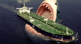Clash of the Sea Titans: Melville's Megalodon and Leviathan (7 photos)