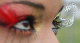Eyelash extensions - yesterday and today (10 photos)