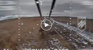 FPV drones of the NSU Azov brigade eliminate the invaders near Kremennaya