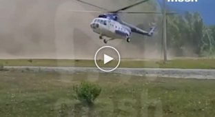 Mi-8 helicopter crashed in Altai