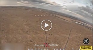 Avdiivka direction, an unsuccessful attempt by a Russian military to escape from a Ukrainian kamikaze drone