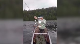 Luck has turned away from the fisherman