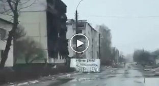 Так выглядит Бородянка в Киевской области после того, как здесь побывали российские оккупанты