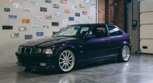 Hartge Compact V8 4.7 1997 – Самая брутальная «Тройка» BMW Compact (14 фото)