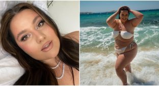 Michelle Naila is a plus-size model who is proud of her curves (10 photos)