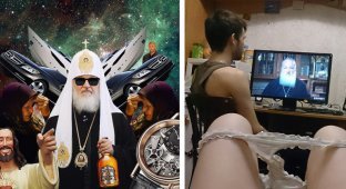 8 лет во главе РПЦ: Патриарх Кирилл через призму рунета (27 фото + 1 видео)