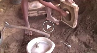 Как в Африке делают посуду