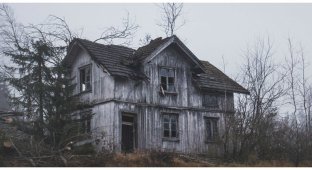 Заброшенные дома Скандинавии, очаровывающие своей красотой (21 фото)