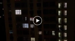 Two days later, they gave light in one of the residential complexes in Odessa. People's reaction is priceless