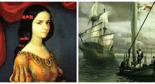 Isabelle Barreto: a wonderful conquistador and the first lady admiral in history (7 photos)