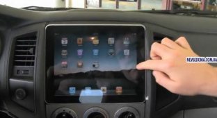 Как встроить новый iPad в ваш автомобиль (+видео)