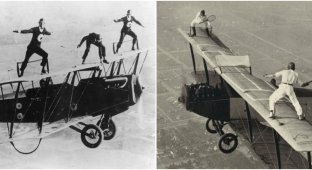 13 black cats: extreme sports in aviation (12 photos)