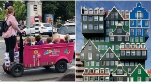 Features of life in Amsterdam, incomprehensible to residents of other countries (17 photos)