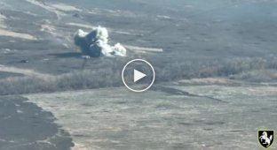An attack by Russian armored vehicles meets the 1st Tank Brigade of the Ukrainian Armed Forces