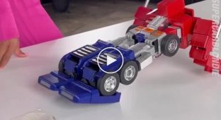 The Optimus Prime toy we all dreamed about as kids