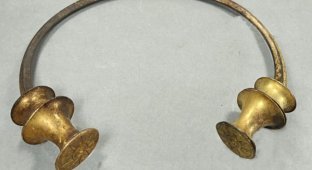 Spanish plumber discovers 2,500-year-old gold necklaces (2 photos)