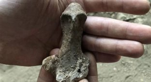 7,000-year-old clay figurine discovered in Italy (4 photos)