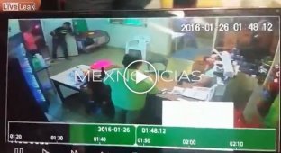 Тройное убийство в Мексике (жесть)