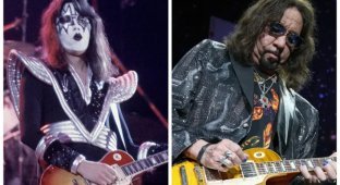 Умер сооснователь группы Kiss гитарист Эйс Фрейли (3 фото)