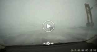 Эталонные действия водителя Газели в сложных погодных условиях