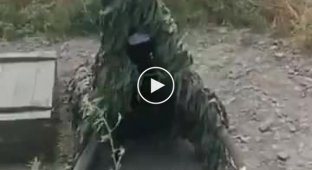 Ukrainian mortar decoy