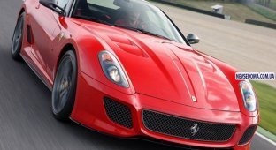 Новые фотографии Ferrari 599 GTO (20 фото)