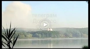 The explosion of the Russian bomb FAB-500 in Kharkov