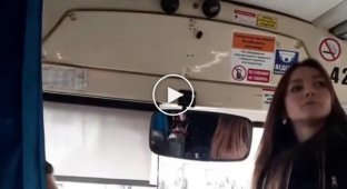 Водитель автобуса из-за незнания русского языка накричал на пассажиров