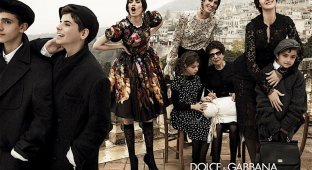 Моника Беллуччи в рекламной кампании Dolce & Gabbana, осень 2012 (14 фото)